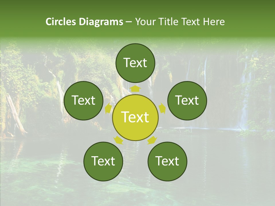 Freshness Scene Tree PowerPoint Template