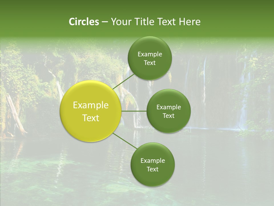 Freshness Scene Tree PowerPoint Template