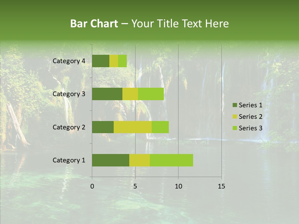 Freshness Scene Tree PowerPoint Template