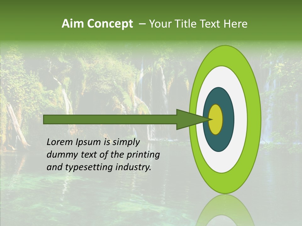 Freshness Scene Tree PowerPoint Template