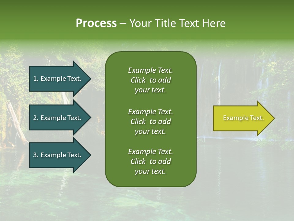 Freshness Scene Tree PowerPoint Template