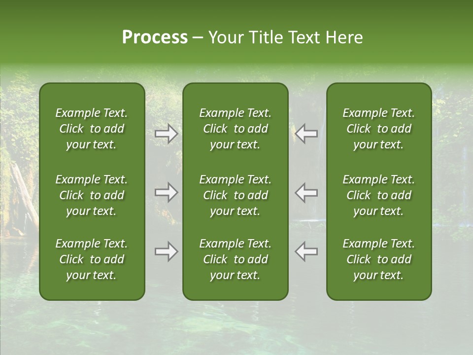 Freshness Scene Tree PowerPoint Template