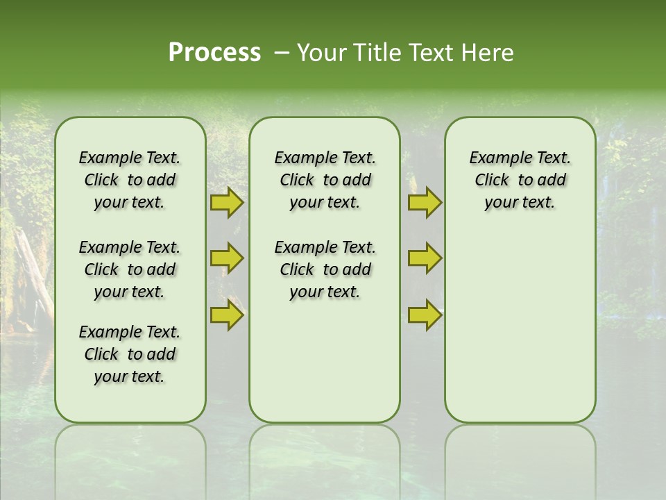 Freshness Scene Tree PowerPoint Template