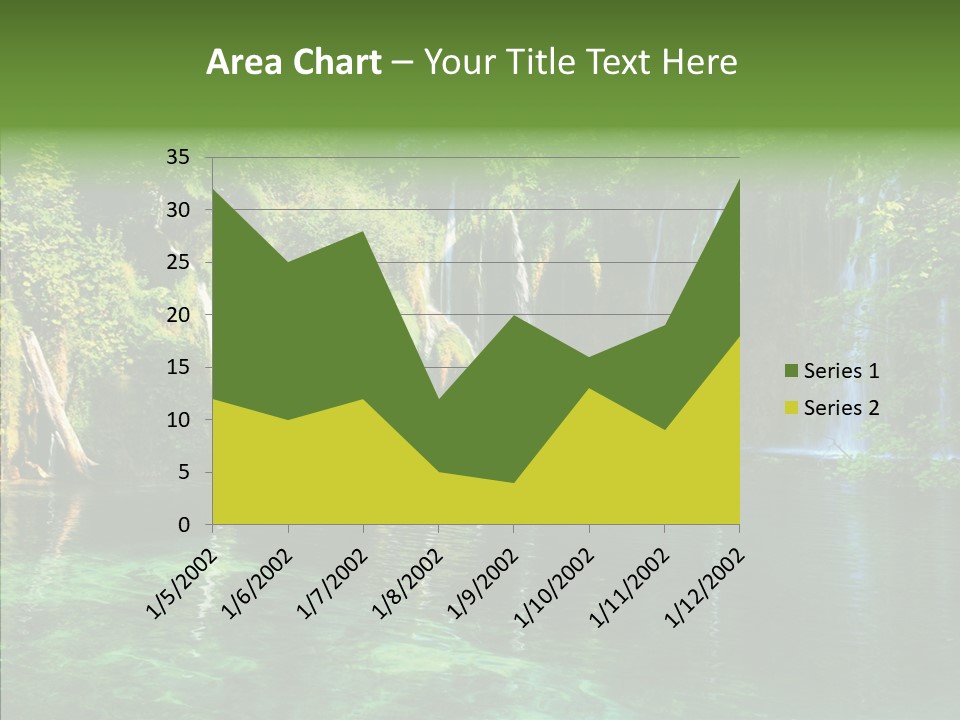 Freshness Scene Tree PowerPoint Template