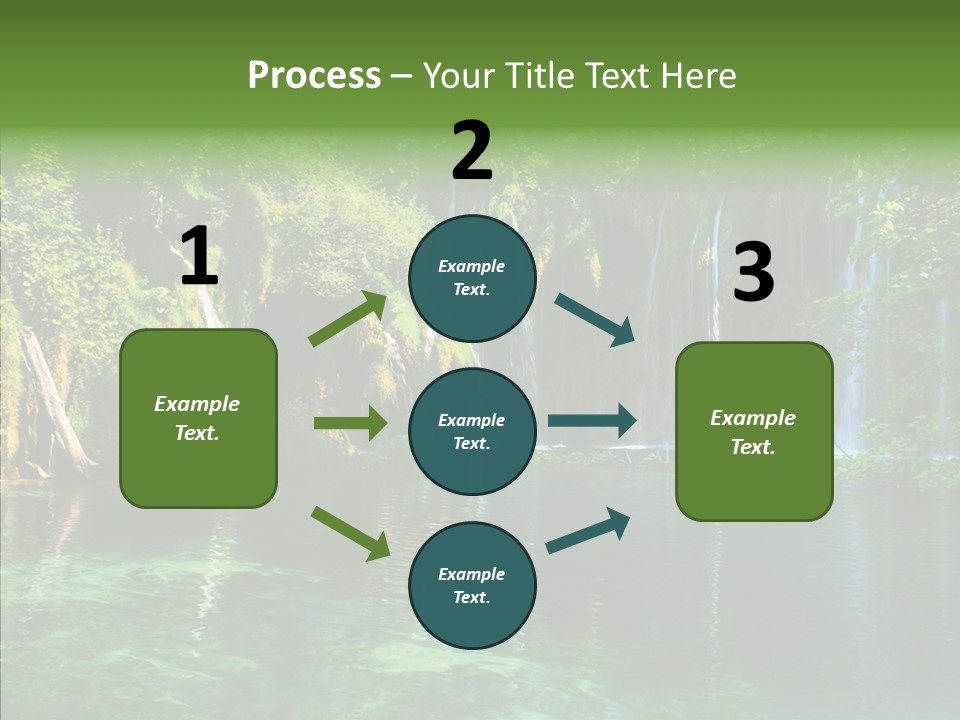 Freshness Scene Tree PowerPoint Template
