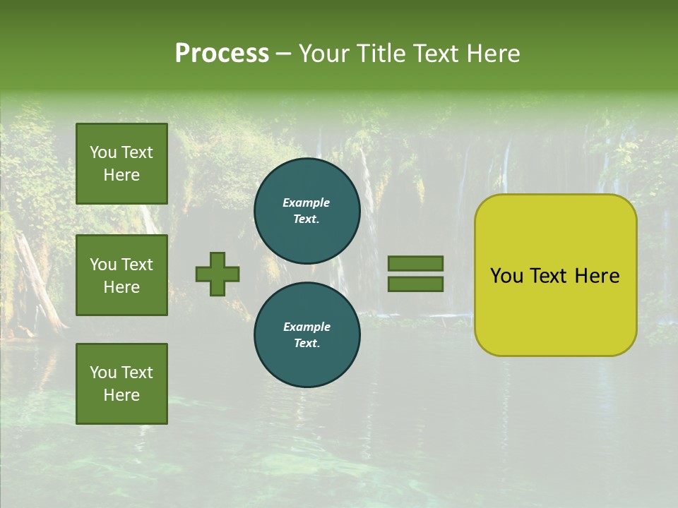 Freshness Scene Tree PowerPoint Template