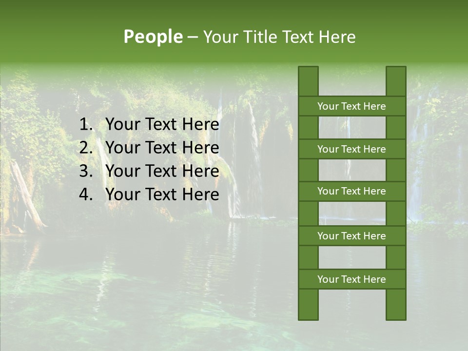 Freshness Scene Tree PowerPoint Template