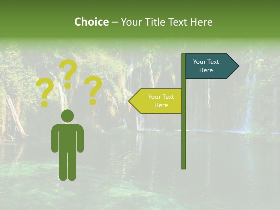 Freshness Scene Tree PowerPoint Template