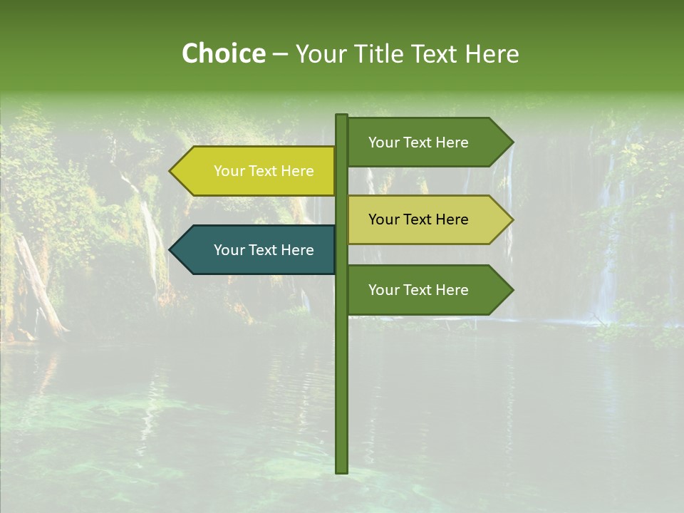 Freshness Scene Tree PowerPoint Template
