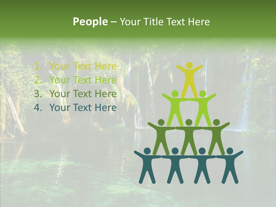 Freshness Scene Tree PowerPoint Template