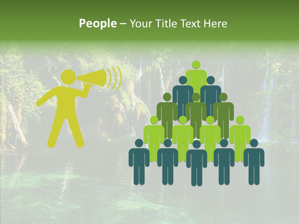 Freshness Scene Tree PowerPoint Template