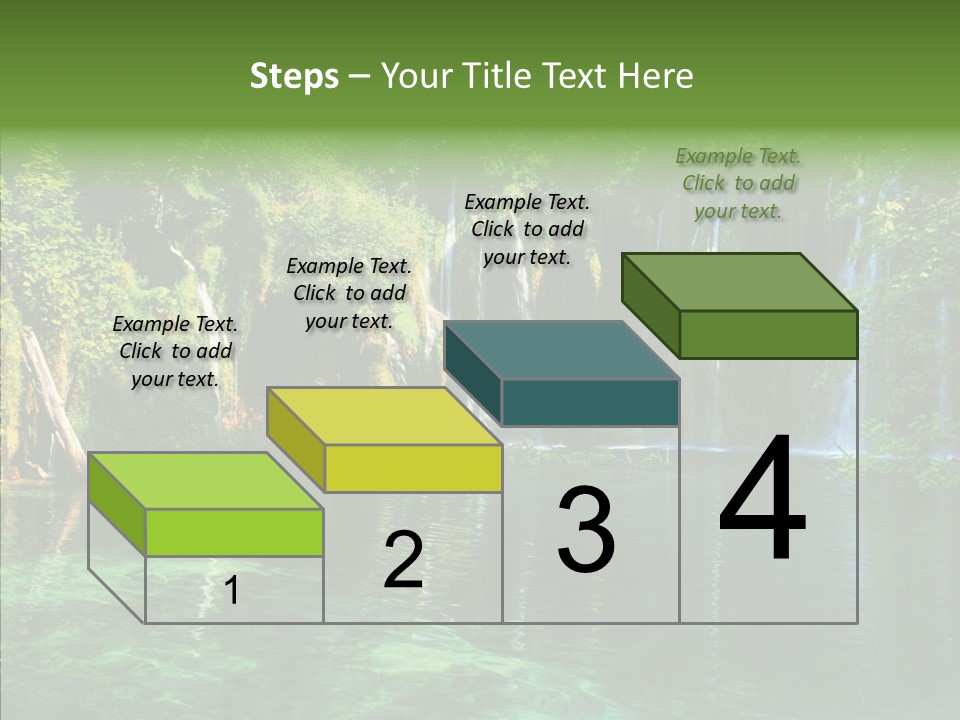 Freshness Scene Tree PowerPoint Template