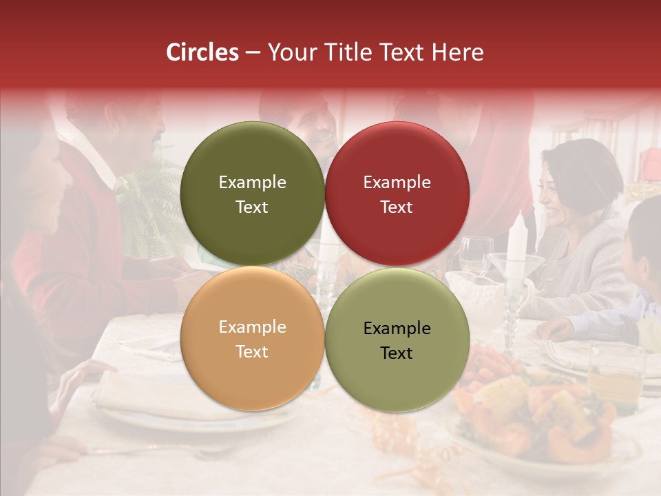 Meal Parents Food PowerPoint Template