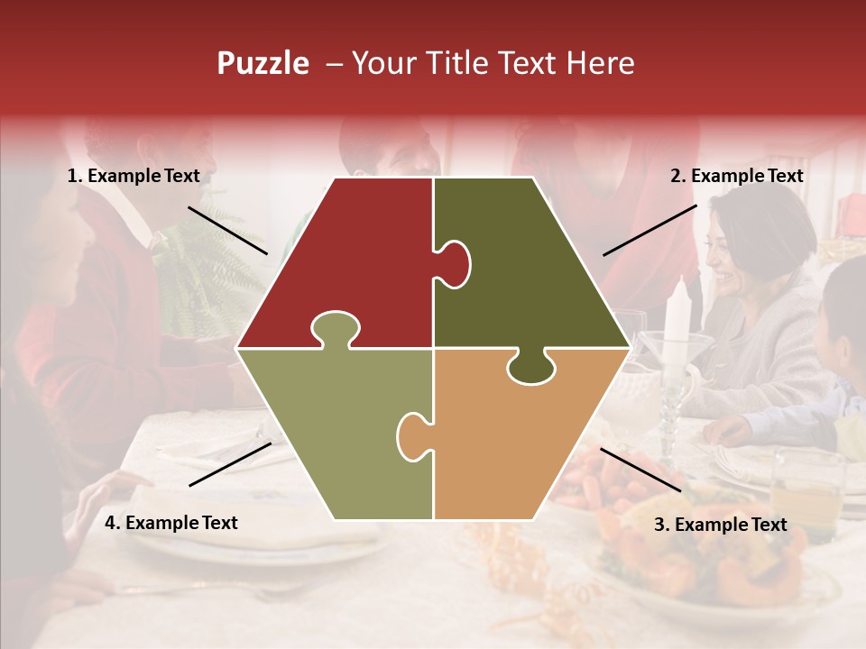 Meal Parents Food PowerPoint Template