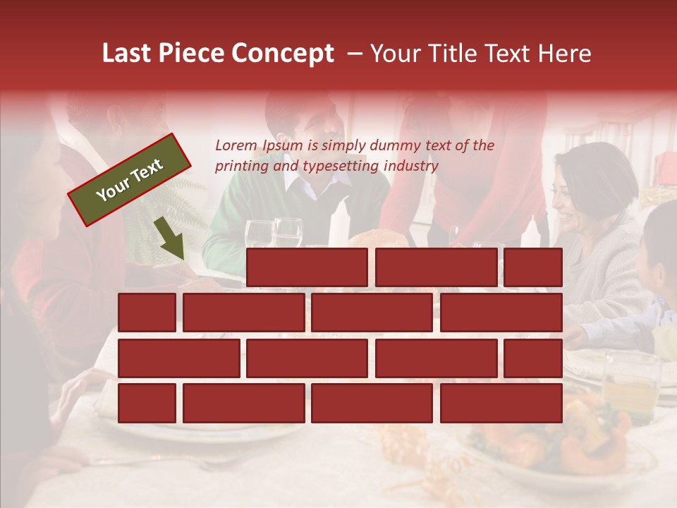 Meal Parents Food PowerPoint Template