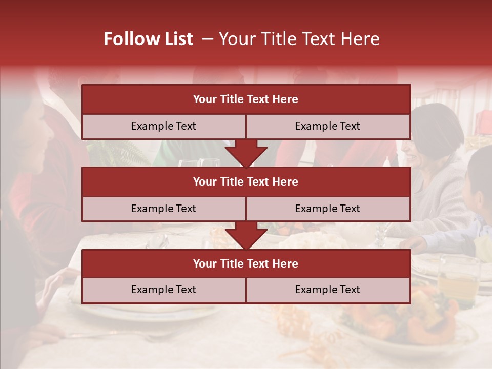 Meal Parents Food PowerPoint Template