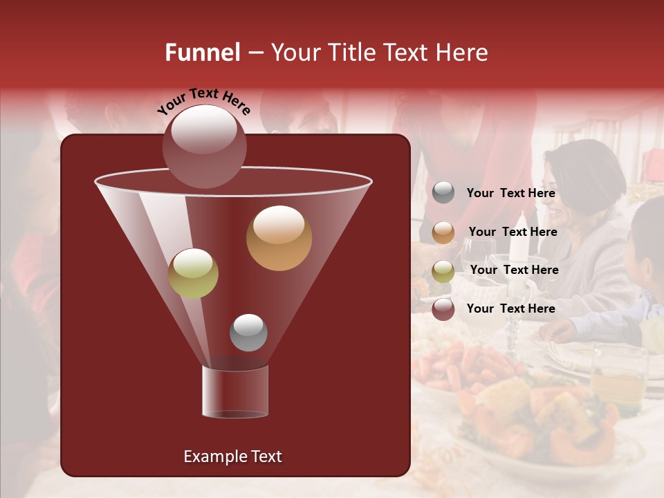 Meal Parents Food PowerPoint Template