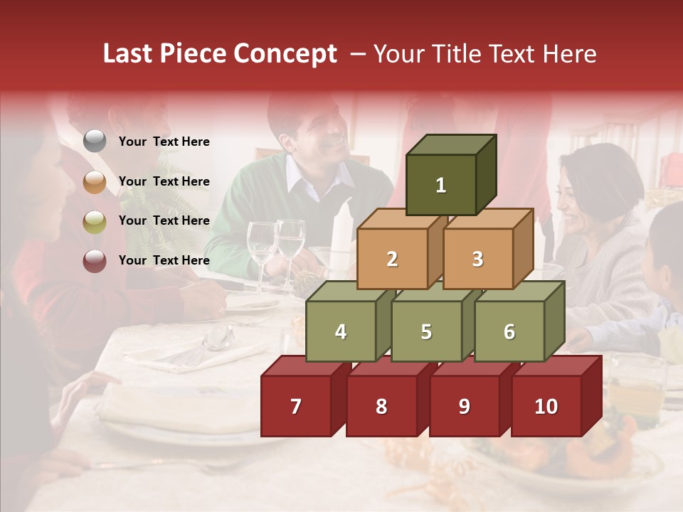 Meal Parents Food PowerPoint Template