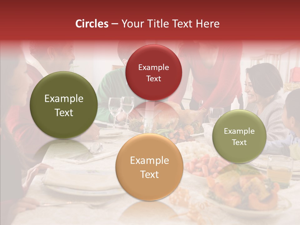 Meal Parents Food PowerPoint Template