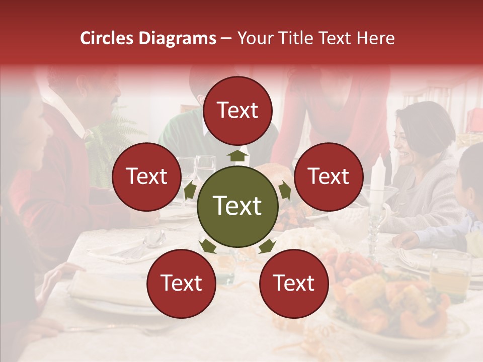 Meal Parents Food PowerPoint Template