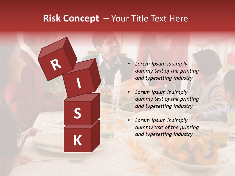 Meal Parents Food PowerPoint Template