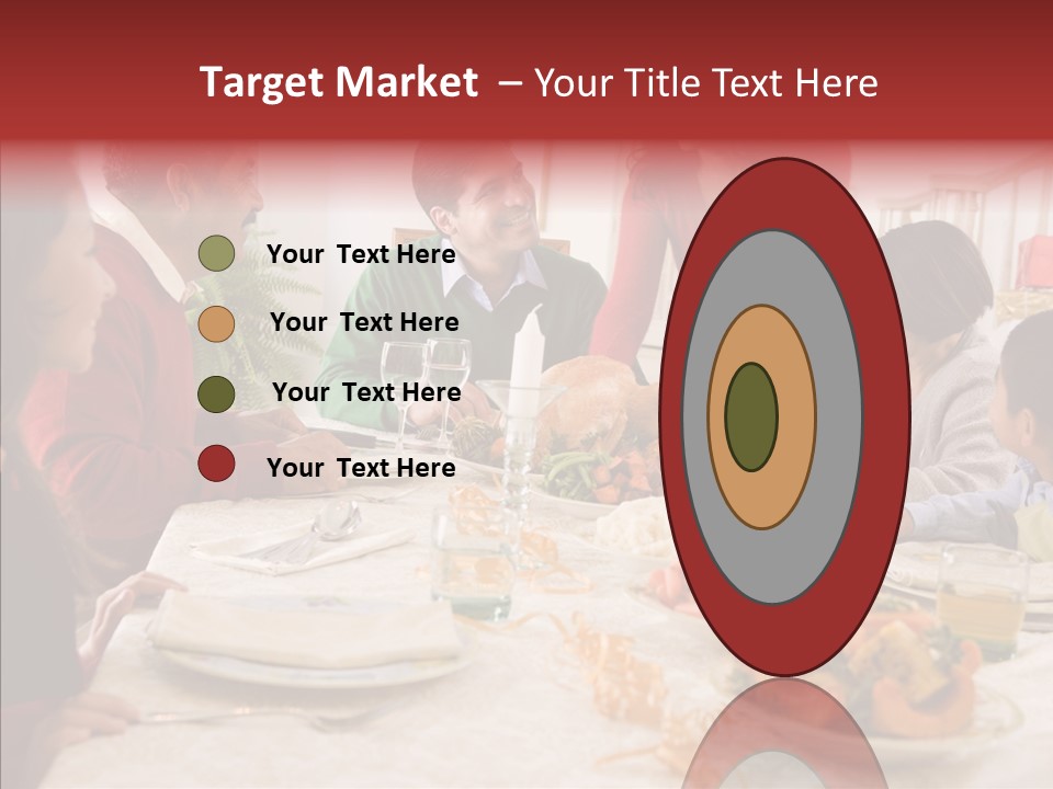 Meal Parents Food PowerPoint Template