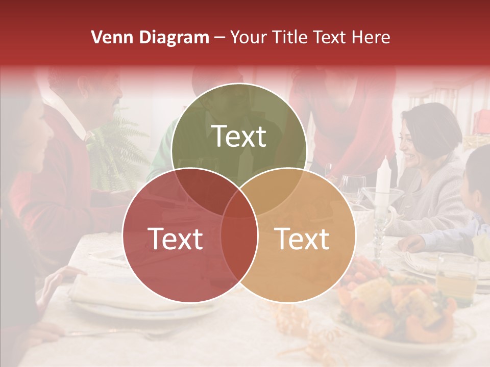 Meal Parents Food PowerPoint Template