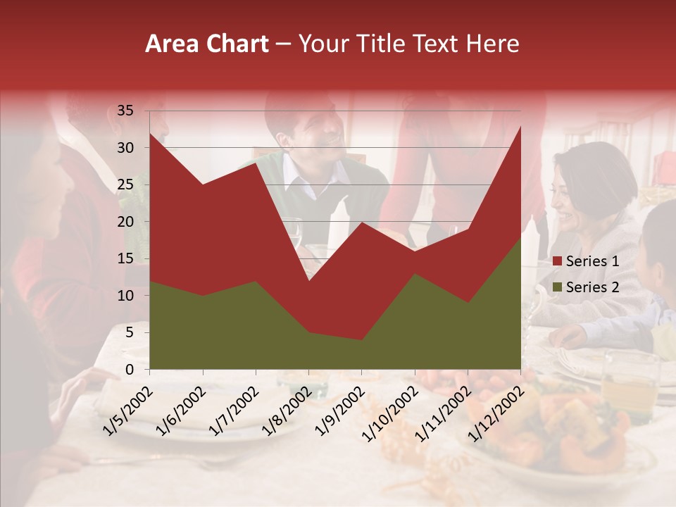 Meal Parents Food PowerPoint Template