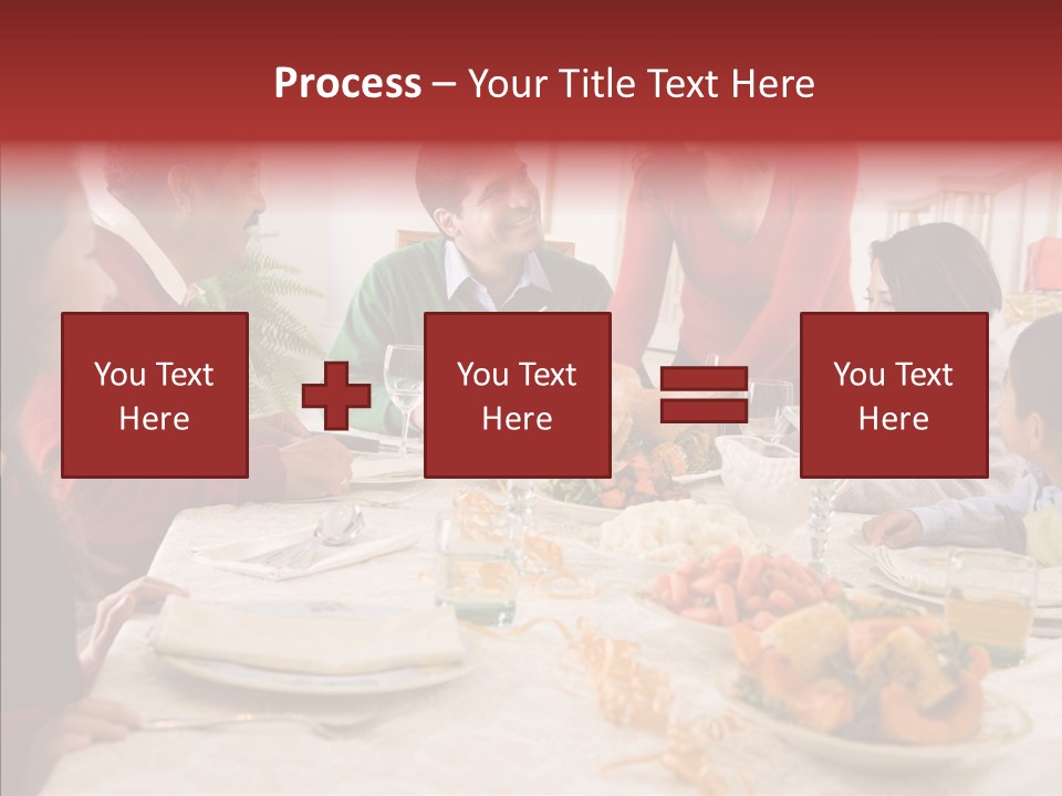 Meal Parents Food PowerPoint Template