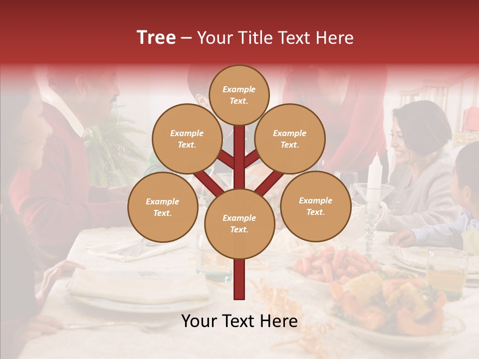 Meal Parents Food PowerPoint Template