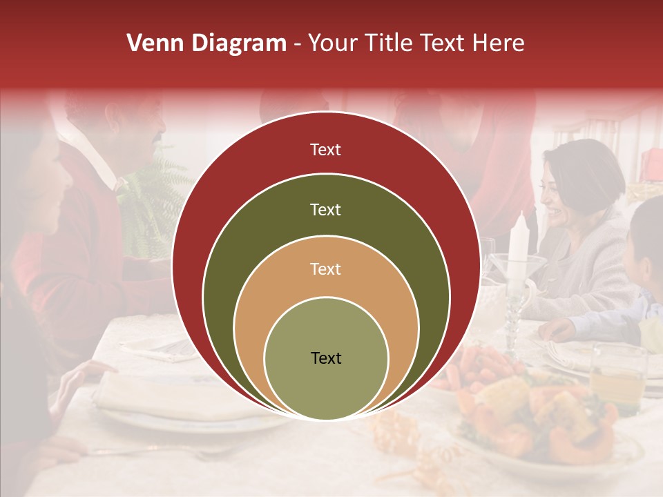 Meal Parents Food PowerPoint Template