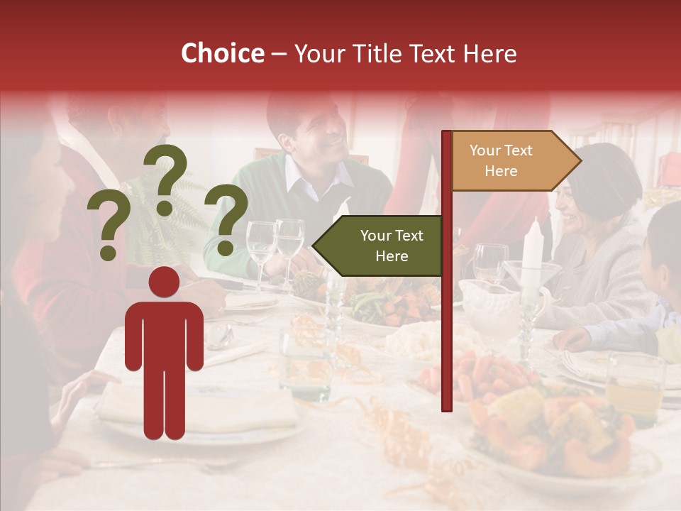 Meal Parents Food PowerPoint Template