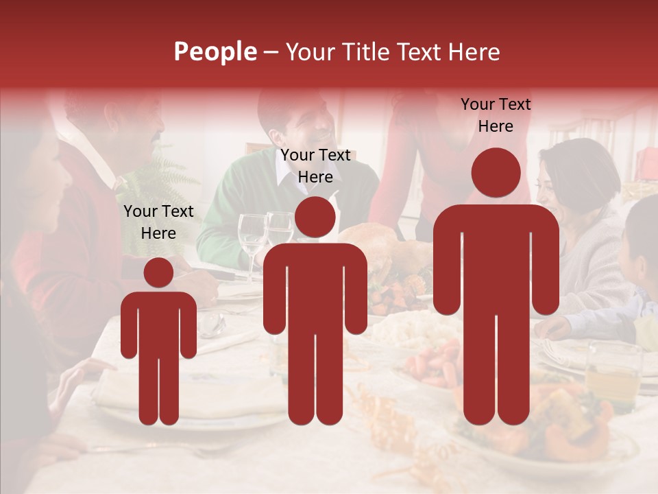 Meal Parents Food PowerPoint Template