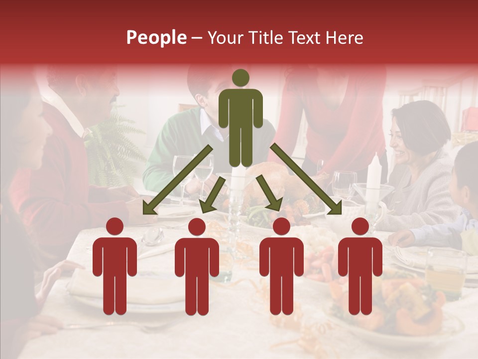 Meal Parents Food PowerPoint Template