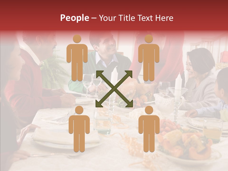 Meal Parents Food PowerPoint Template