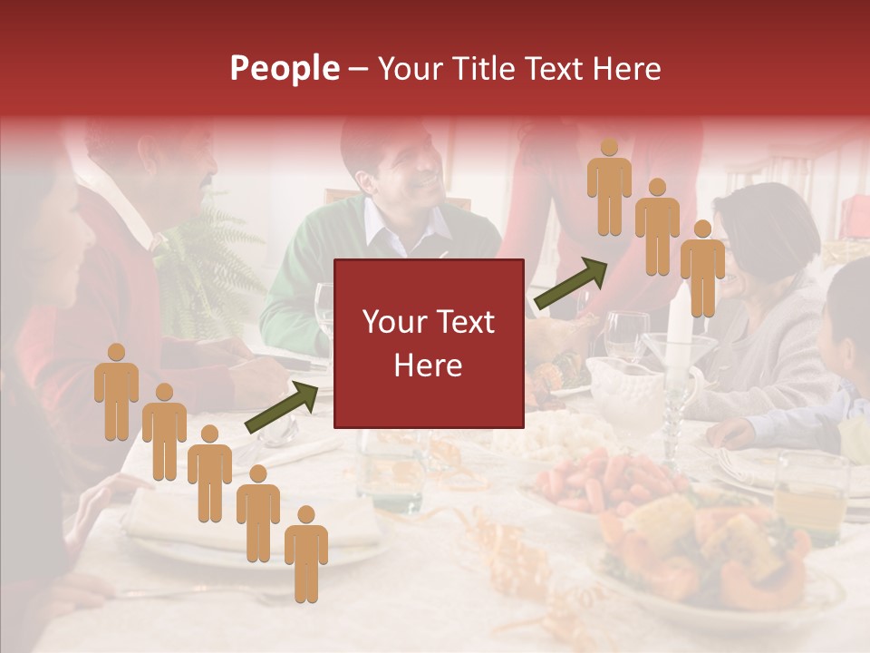 Meal Parents Food PowerPoint Template