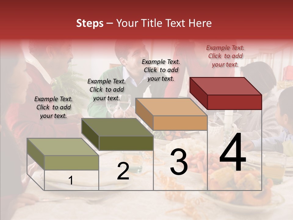Meal Parents Food PowerPoint Template