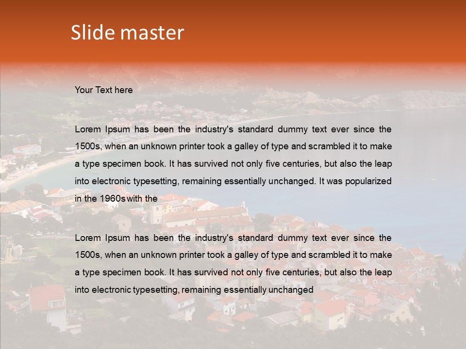 Baska Europe City PowerPoint Template