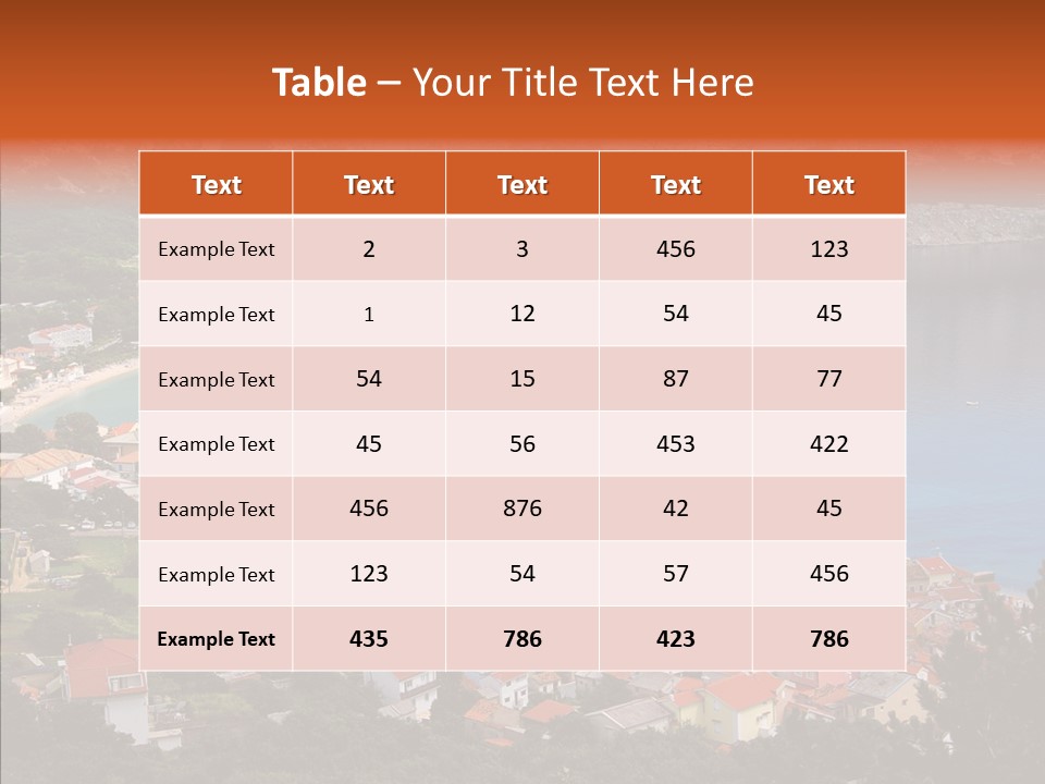 Baska Europe City PowerPoint Template