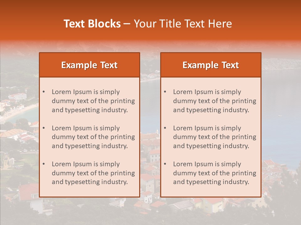 Baska Europe City PowerPoint Template