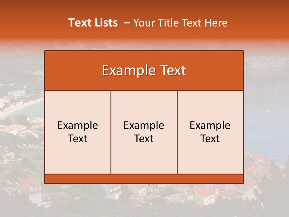 Baska Europe City PowerPoint Template