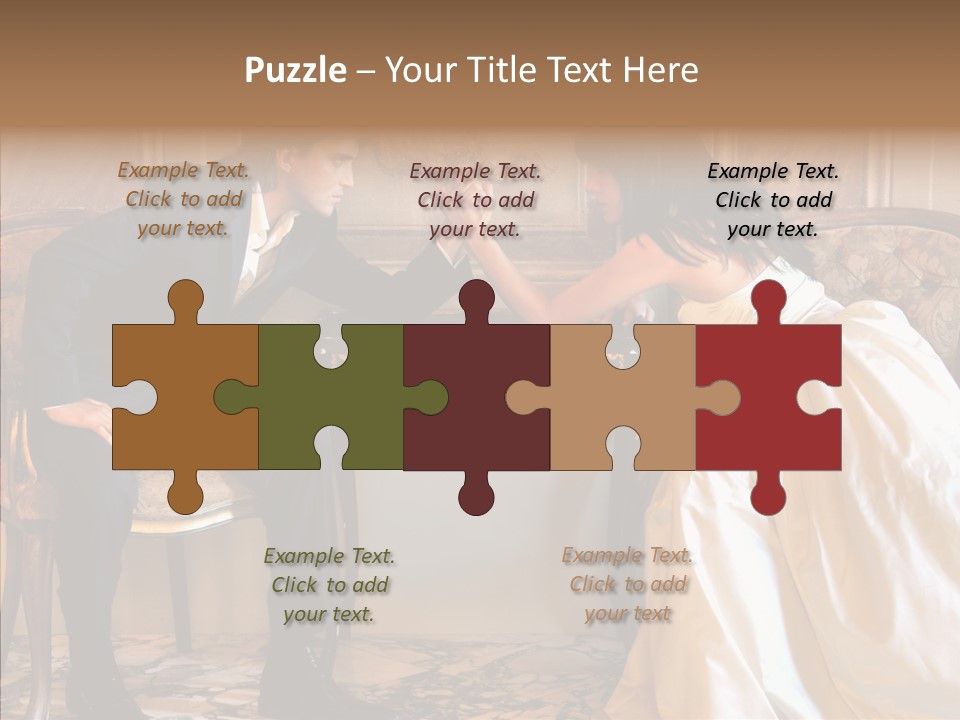 Indoor Arm Girl PowerPoint Template