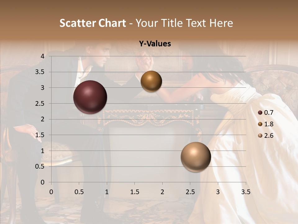 Indoor Arm Girl PowerPoint Template