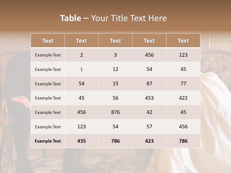 Indoor Arm Girl PowerPoint Template