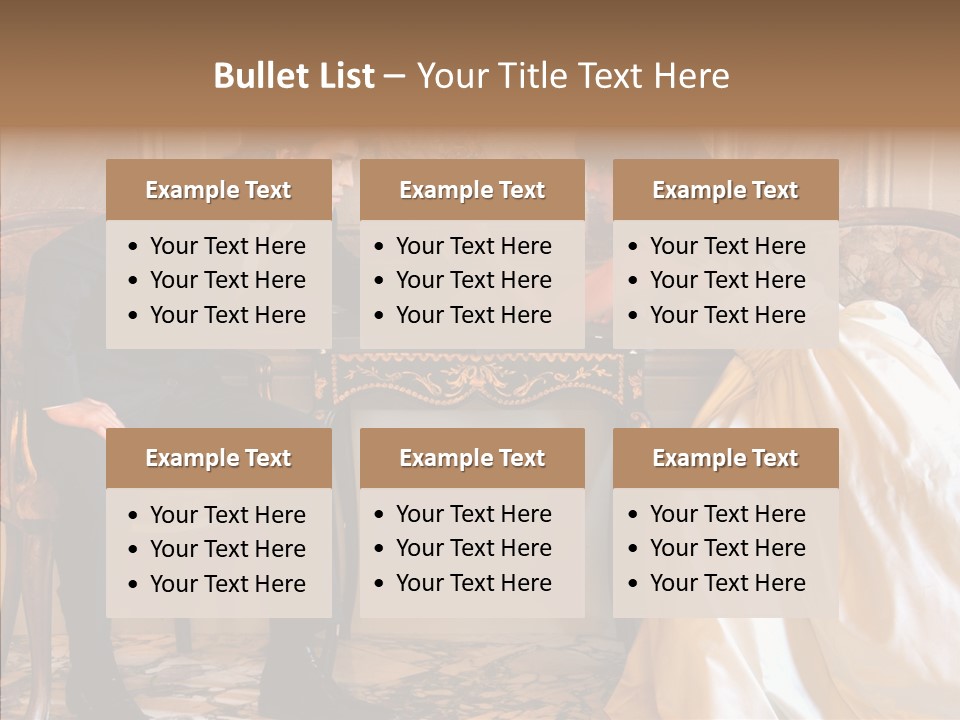 Indoor Arm Girl PowerPoint Template