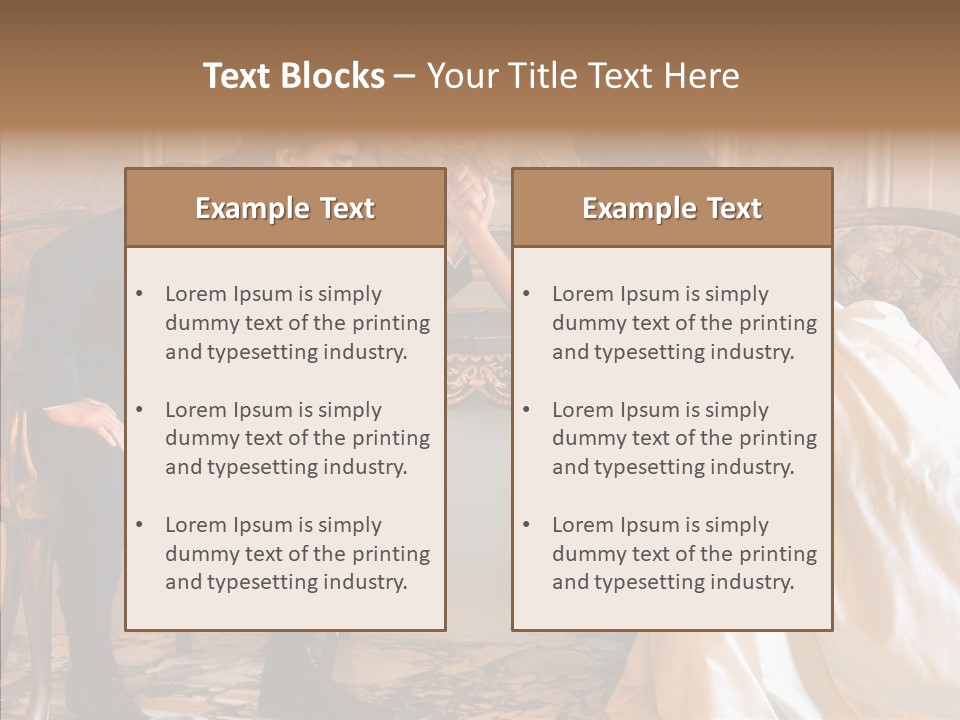 Indoor Arm Girl PowerPoint Template