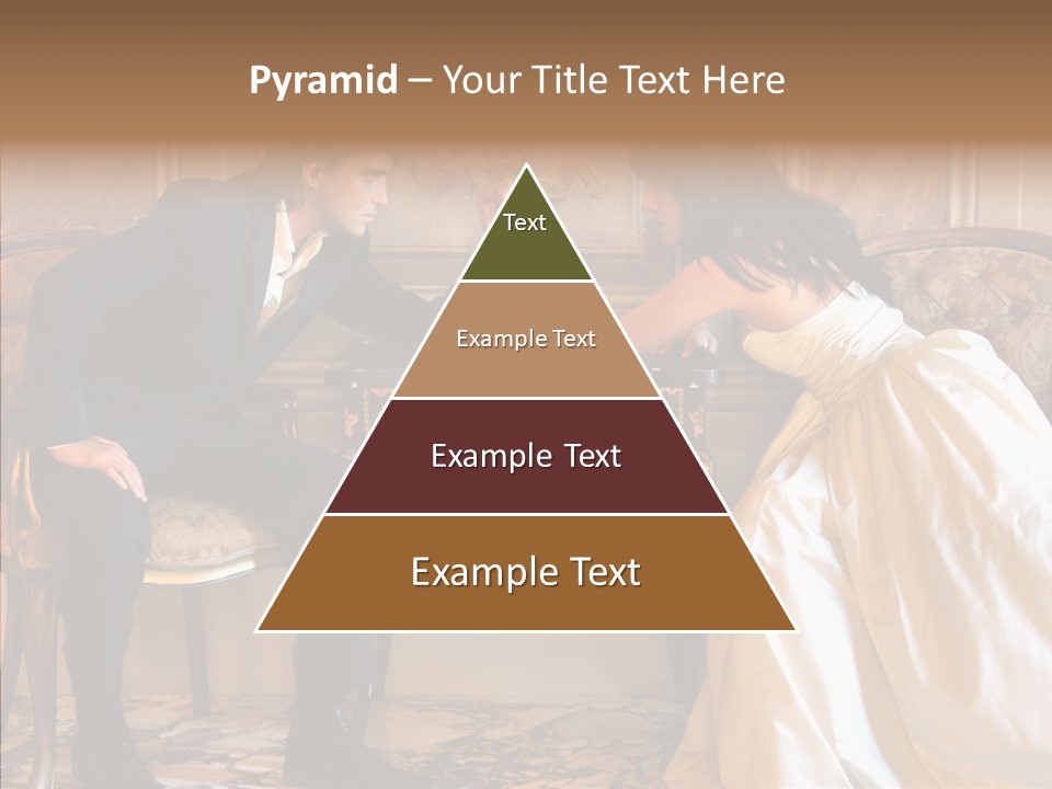 Indoor Arm Girl PowerPoint Template