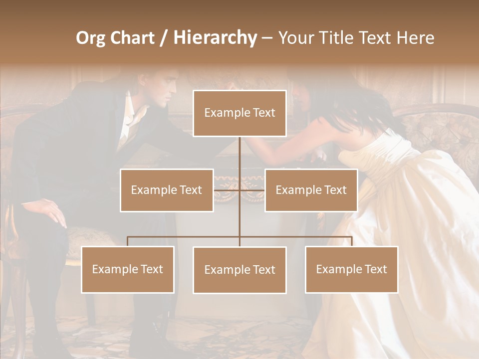 Indoor Arm Girl PowerPoint Template