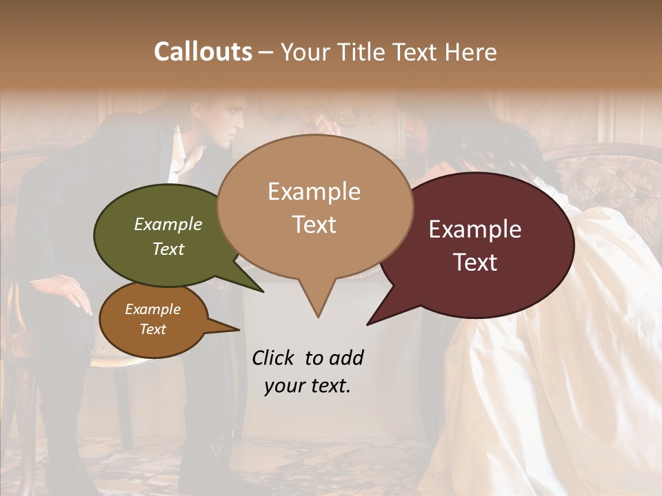 Indoor Arm Girl PowerPoint Template