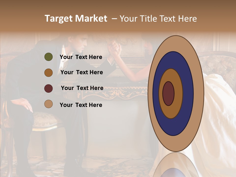 Indoor Arm Girl PowerPoint Template